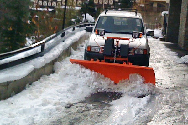 snowplow tourcross hydraulic