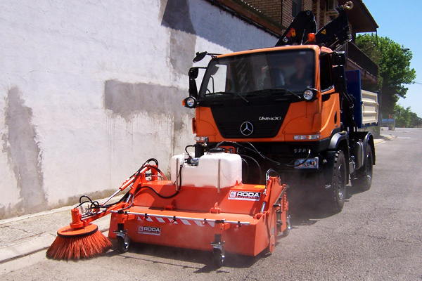 eco due truck sweeper